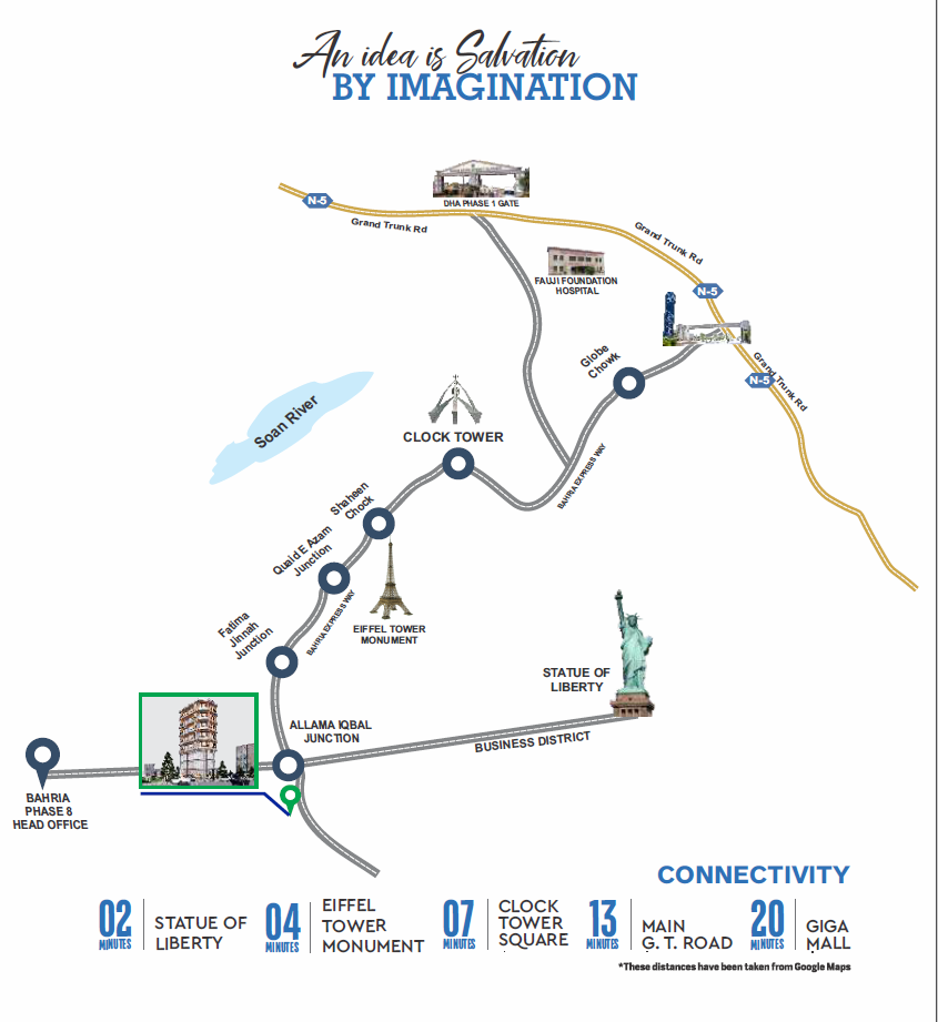 Quetta Icon — Commercial project in Business District, Bahria Town Phase 8, Rawalpindi